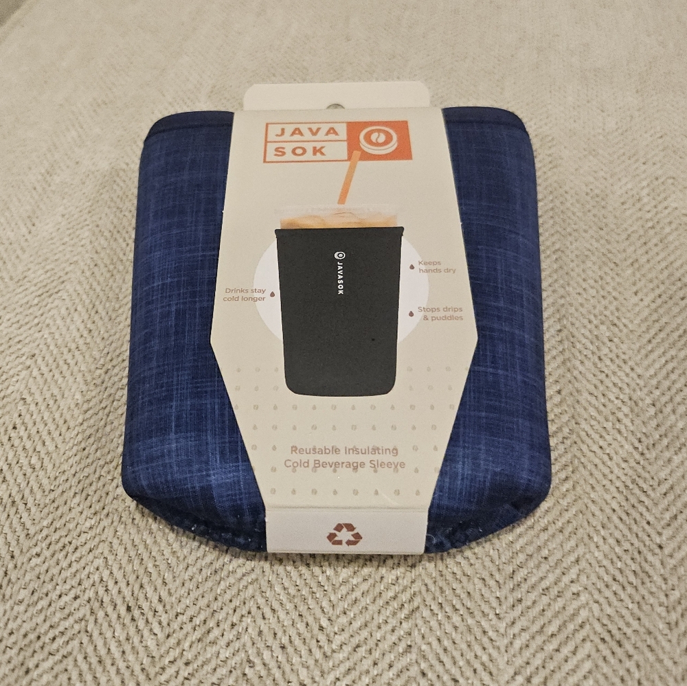 Brand new JavaSok beverage sleeve